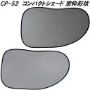 大自工業 CP-52 コンパクトシェード 窓枠形状 2枚入 CP52【ネコポス対応品1】【お取り寄せ商品】日除け 遮光品 ワンタッチ シェード 眩しさ 軽減 U...