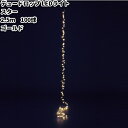 フローレックス KT-3364 2.5M デュードロップ スターLED ゴールド KT3364【メーカー直送品】【同梱/代引不可】【クリスマス、イルミネーション...