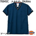 FOLK フォーク 7084SC-7 男女兼用 スクラブ Dickies ディッキーズ シールズ SS～4L【お取り寄せ製品】【スクラブ 医療ユニホーム 白衣 メディカルウェア スクラブ メディカル製品】