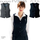 FOLK フォーク FV3046 ベスト レディース 全2色【お取り寄せ製品】【女性用 事務服 営業 受付嬢 リクルート スーツ 制服】