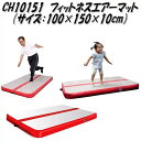 中旺ヘルス CH10151 フィットネスエアーマット 幅100×長150×高10cm 区分D【メーカー直送】【代引き/同梱不可】【鉄棒 健康器具 トレーニング機...