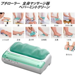 プチローラー　ペパーミントグリーン　管理医療機器【メーカー直送】【同梱不可】【家庭用電気マッサージ器】【送料無料(北海道・沖縄・離島を除く)】