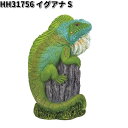 HH31756 イグアナ S オーナメント エイチツーオー HH-31756 【メーカー直送】【代引き/同梱不可】ガーデン置物 インテリア置物 園芸置物 H2O