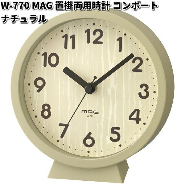 ノア精密 W-770 MAG 置掛両用時計 コン