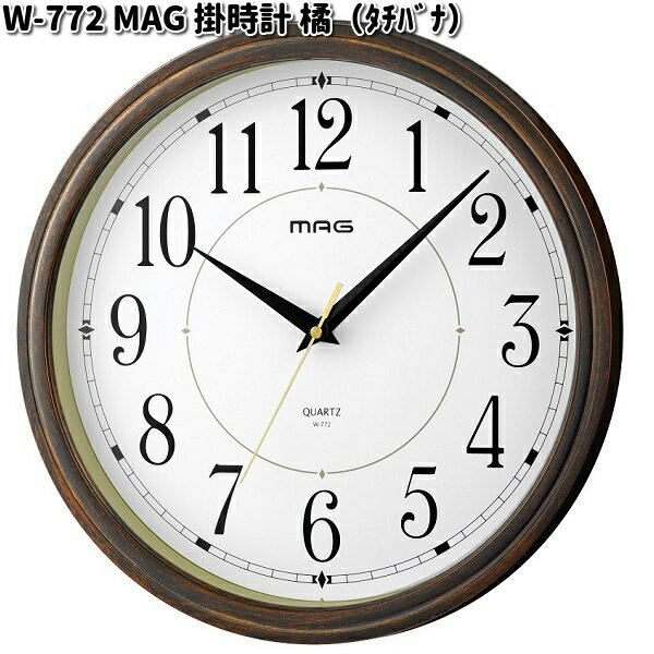 ノア精密 W-772 MAG 掛時計 橘（タチバ