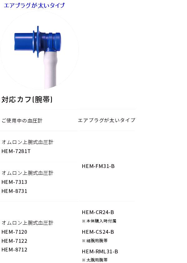 オムロン　HEM-RML31　血圧計 太腕用 腕帯【お取り寄せ商品】OMRON　血圧計　部品　パーツ　ヘルスケア 3