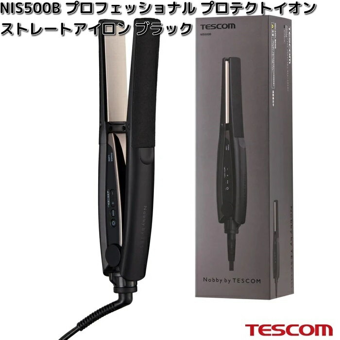 TESCOM NIS500B-K プロフェッショナル プロテクトイオン ストレートアイロン ブラック NIS500B【お取り寄せ】【代引不可】テスコム ヘアー ...