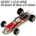 ۖfՁ@reX@VI27802 [^X49@68 Spanish GP Winner#10 Graham@1/43XP[y񂹏izyfJ[ ~jJ[ ͌^z