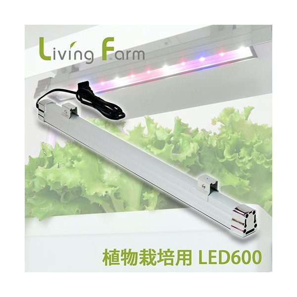 リビングファーム　LFS-600　植物栽培用 高輝度LED600 100V直結仕様　1本【メーカー直送】【代引き/同梱包不可】【栽培キット/水耕栽培/栽培セット/LivingFarm】