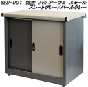 MOJYU SED-001 物置 Ave アーヴェ スモール スレートグレー/パールグレー sed001【送料無料(北海道・沖縄・離島を除く)】【メーカー直送品】コンパクト 物置き 屋外収納庫 鍵付き スチール製 モジュ