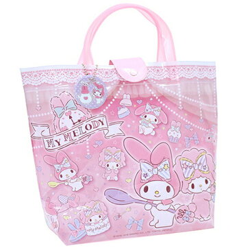 マイメロディ ビーチバッグ バケット プールバッグ バケットタイプ バケット型 ビニールバッグ キッズ 女の子 My Melody マイメロ ピンク サンリオ sanrio