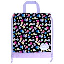 SALE 【メール便可】ドット オリジナル ボンディングナップサック 安全なお名前ワッペン付き!入園入学 通園通学 通園バッグ 通学バッグ リュックサック バッ...