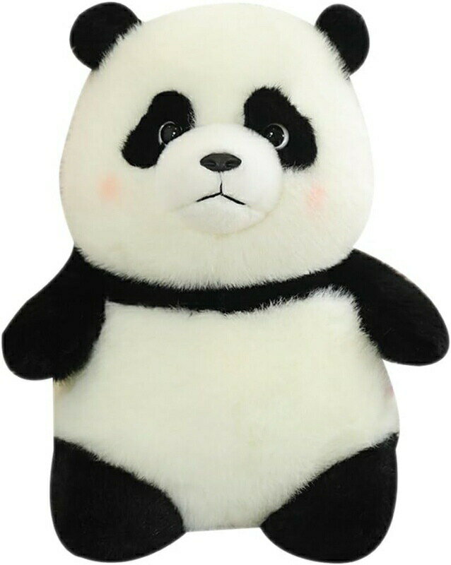 パンダ ぬいぐるみ 本物そっくり 動物 抱き枕 大きい リアル ぬいぐるみ ぱんだ ふわふわ かわいい クッション 添い寝 ソフト おもちゃ まくら 柔らかい お祝い 45cm お誕生日 ギフト ブラ