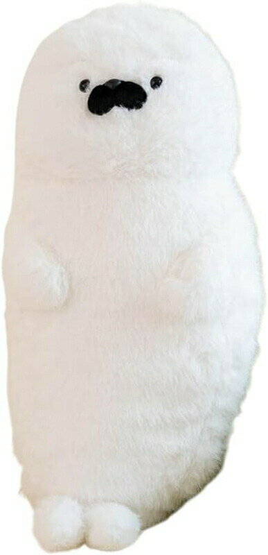 ぬいぐるみ アザラシ 抱き枕 海豹 動物 かわいい ふわふわ 大きい クッション 肌触り良い 縫いぐるみ 癒し系 ベッドサイド 70cm 寝かしつけ 置物 お祝い 誕生日 子供の日 クリスマス プレゼ