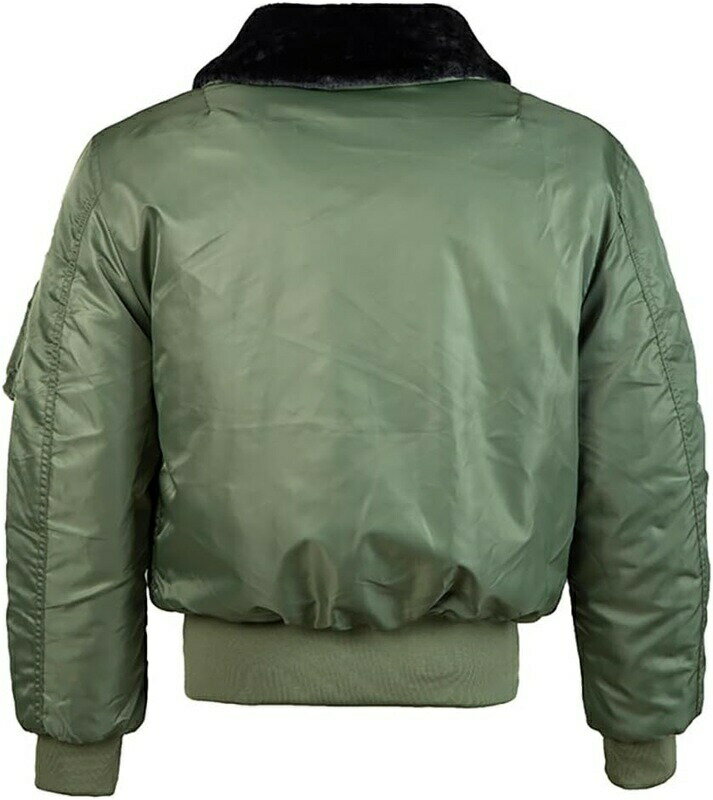 秋冬 ミリタリーアウター メンズ ナイロン ジャンパー 米軍 U.S.AIR FORCE B-15 フライトジャケット 中綿入り 防寒 エムエーワン ブルゾン カジュアル かっこいい おしゃれ 大き