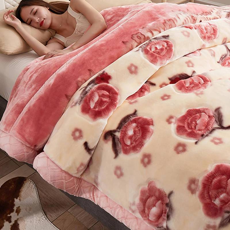 掛け布団 柔らかい肌触り 180*220cm フランネル マイクロファイバー 二枚合せ シープ調 ボア 暖かい 掛..