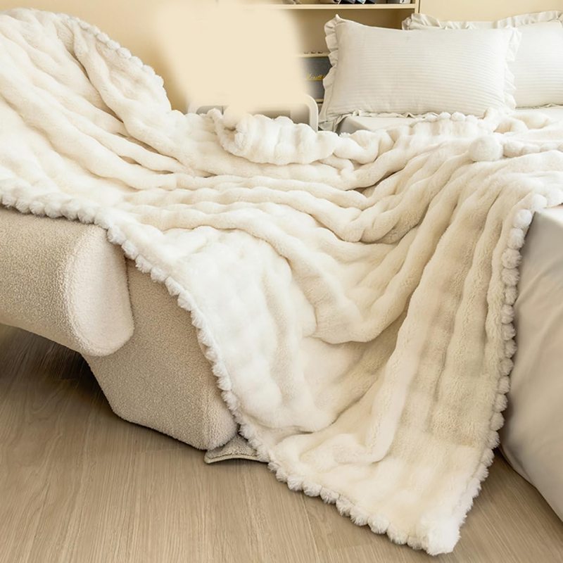 洗える毛布 ブランケット 夏用 ふわふわ 1 暖かい 100*150cm 軽量 マイクロファイバー フランネル 掛け毛布 シープボア あったか もうふ ポリエステル 軽い 大判 おしゃれ かわいい 薄