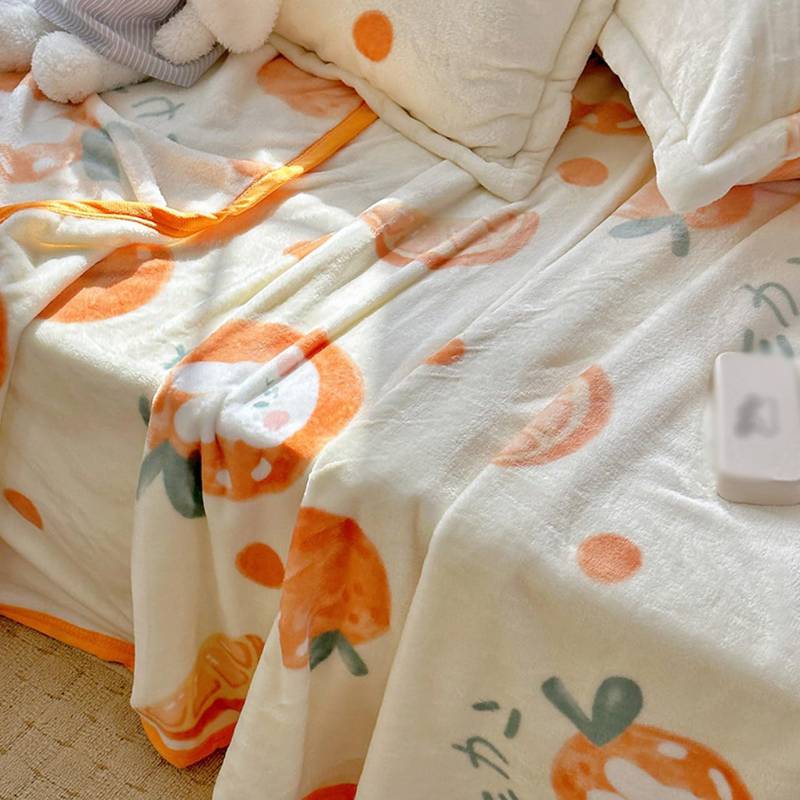 毛布 夏用 ひざ掛け マイクロファイバー 180x200cm ハーフケット やわらかい 快適 軽量 洗える ブラン..