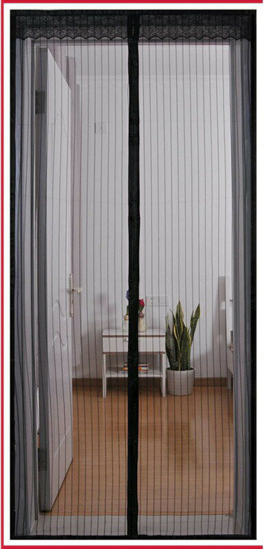 着磁メッシュドア網 防虫 取り付けが簡単 簡易網戸 張り替え 防虫網 簡単取り付け 蚊防ぐあみど 70x200cm 虫よけ編み戸 防虫ネット マグネット式 網戸カーテン マジックテープ カーテン網戸