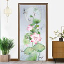 のれん 暖簾 おしゃれ カーテン 間仕切り 仕切りカーテン 目隠し 中国風 カラー1 中華柄 65x70cm レトロモダン 古典的モダン 中国風暖簾 絵画 水墨...