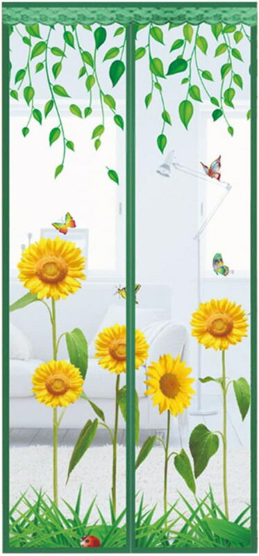 網戸 玄関 簡易網戸 ドア用 マグネット式 防虫ネット 簡単取り付け 玄関 簡易あみ戸網戸 自動で閉まる 蚊取り 虫よけ 害虫対策 出入り楽々 暑さ対策 カラー01 涼しい夏 70x200cm 省エネ