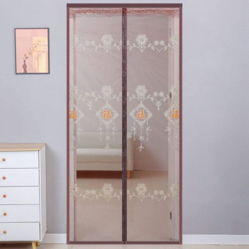 マグネット式網戸カーテン ドア用蚊帳カーテン カラー01 80x190cm 簡易ドアカーテン 自動 開閉玄関カーテン 玄関用網戸 マグネット式 網戸 ドア用網戸 ドアカーテン 暖簾 蚊帳 虫除け 蚊取