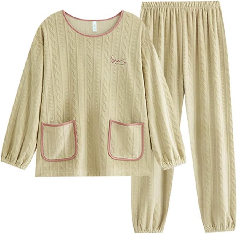 パジャマ レディース もこもこ 冬用 長袖 前開き 暖かい 可愛い ルームウェア 上下セット 部屋着 フランネル ゆったり 大人 厚手 保温 ..