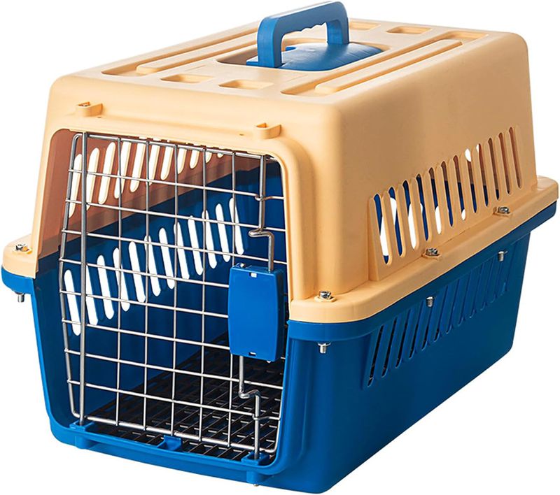 ペットケージ 犬ケージ ドライブペットキャリー おでかけ用品 ポータブル M 猫ケージ 小型犬 猫 キャリ..