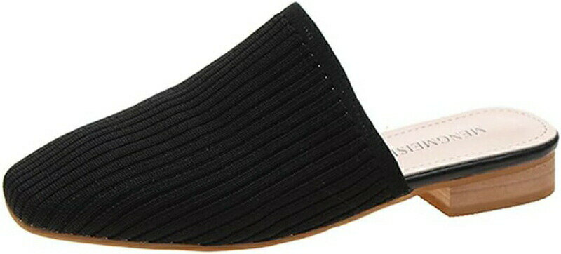 スクエアトゥ 黒 フラットサンダル レディース シューズ ぺたんこ ローヒール 走れる 大人 シンプル きれいめ サンダル 白 サボ サボサンダル パンプス 歩きやすい おしゃれ 大人カジュアル ミュ