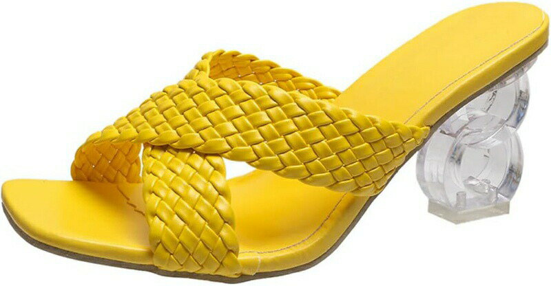 ミュール ヒール サンダル スクエア オープントゥ レディース 歩きやすい 美脚 セクシー クロスストラップ クッション性 スリッパ チャンキーヒール おしゃれ エレガント 通勤 つっかけ サボ ミュ