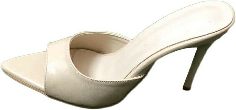 レディースサンダル ミュールサンダル ピンヒール 金 銀 オフィスサンダル ミュール サンダル レディース オープントゥ スリッパ サンダル スムース調 大人 歩きやすい 履きやすい 女性 美脚 軽量