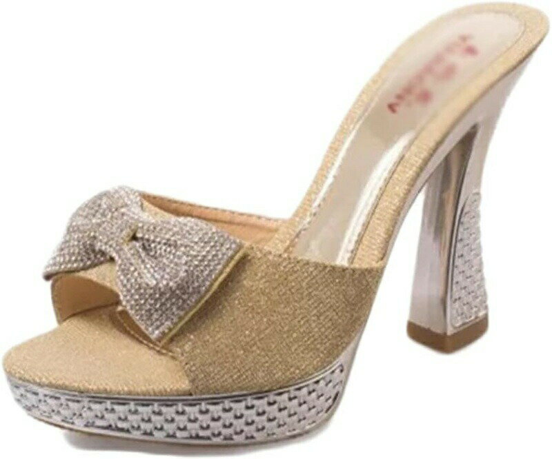 小さいサイズ サンダル ミュール 11cm ハイヒール 太ヒール 厚底サンダル ドレス用 パーティー クラブ レディース スリッパ 歩きやすい キャバ 結婚式 2次会 厚底 美脚 派手 セクシー オー