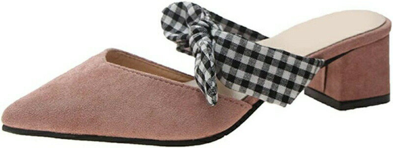 ミュール サンダル Vカット 5センチヒール 歩きやすい 春夏 黒 スエード レディース サボサンダル スト..