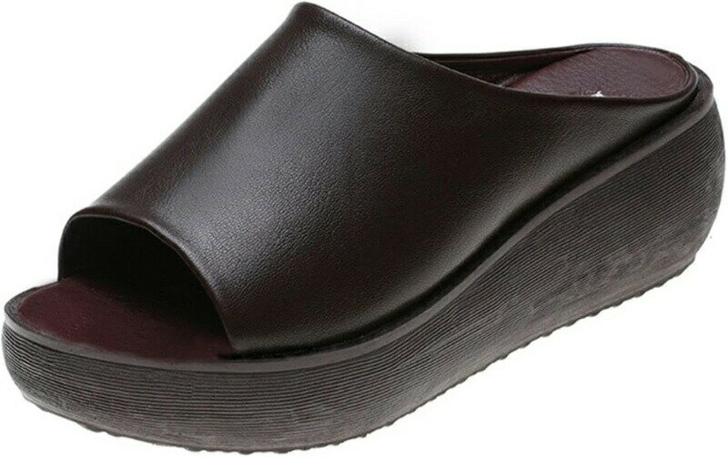 ウェッジヒール 美脚 ミュール サンダル レディース 歩きやすい 旅行 ウェッジソール サンダル レディース ヒール 厚底 サボサンダル ウエッジソール サンダ...