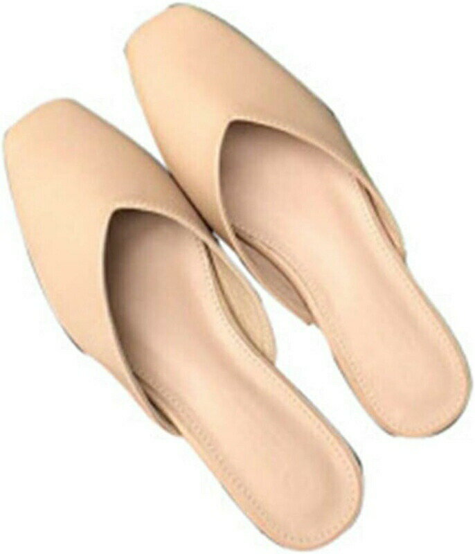 ミュール レディース フラットシューズ 夏 アウトドア サボサンダル スクエアトゥ 無地 太めヒール かわいい スリッポン ローヒール 通勤 オフィス カジュアル 歩きやすい ファッション 婦人靴 オ