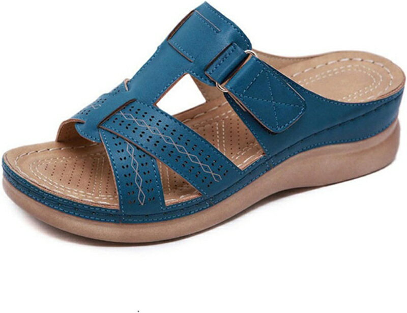 サボ サンダル 厚底 美脚 レディース 春夏 オープントゥ ウェッジソール ミュール つっかけ 5CM ヒール 歩きやすい 疲れない 靴 クッション コンフォート 可愛い 大きいサイズ お出かけ カジ