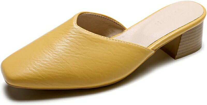 ミュール レディース 通気性 スクエアトゥ ベージュ ローファー ぺたんこ スリッパ サンダル 低反発 黒 小さいサイズ 歩きやすい 痛くない サボサンダル 春夏 ファッション 2.3センチヒール チ