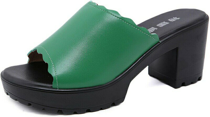 厚底 サンダル ミュール スムース オープントゥ 太ヒール 7cm おしゃれ 美脚 厚底ミュール 履き心地よい サボサンダル スリッパ 幅広 お出かけ 通勤 オフィス 立ち仕事 疲れない 歩きやすい