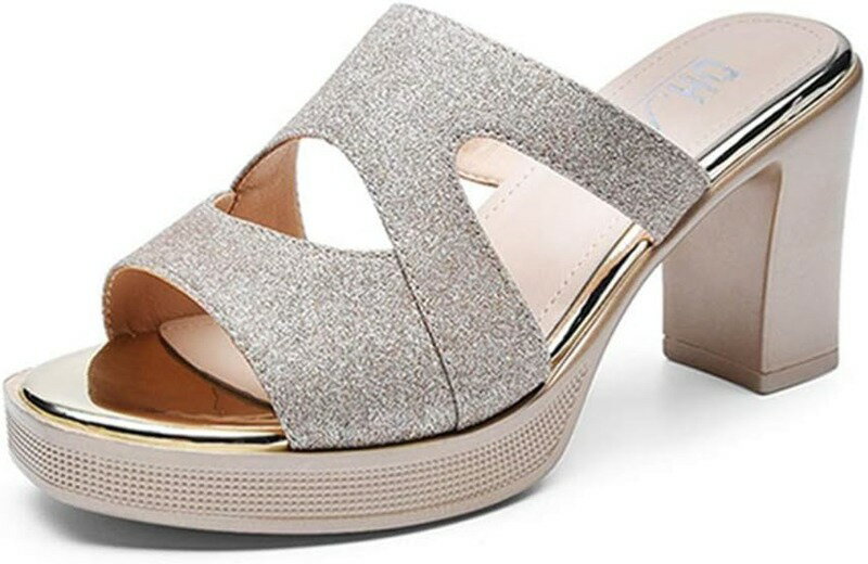 軽量 サボ サンダル レディース 厚底 オープントゥ 太ヒール ミュール ヒール カジュアル 脱げない 痛くない 疲れない オフィスサンダル 無地 シンプル 底厚 サボ スリッパ 履きやすい 歩きやす