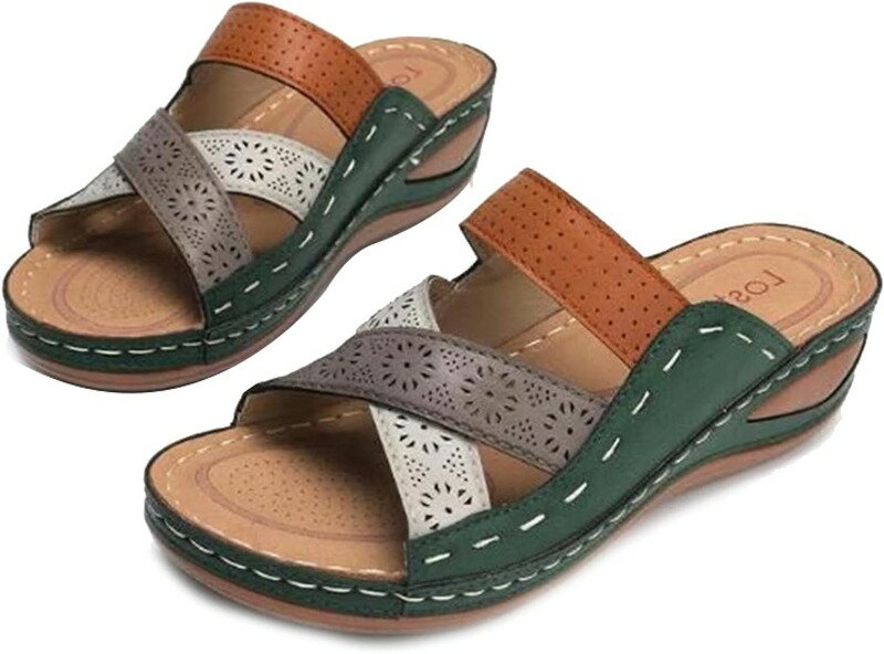 美脚 ミュール サンダル レディース 歩きやすい 旅行 ウェッジソール ヒール高い 厚底 サボサンダル ウェッジヒール つっかけ オフィスサンダル 大きいサイズ 厚底サンダル おしゃれ 疲れない ヒー