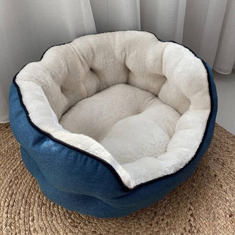 ペットベッド 秋冬 猫ベッド 犬ベッド ふわふわ もこもこ 保温 防寒 暖かい ペックッション ペットソフ..