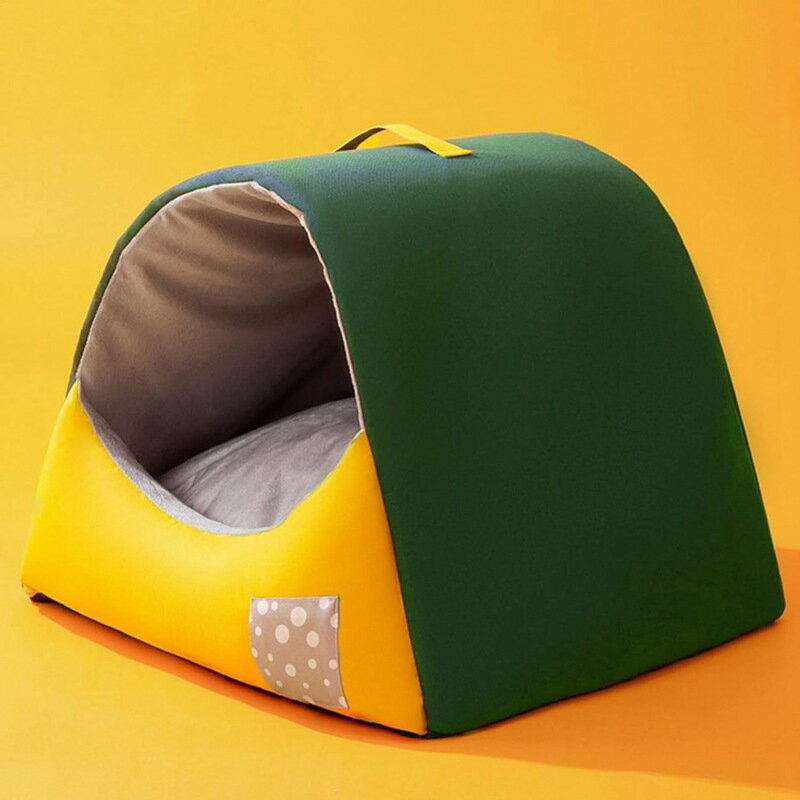 ペットハウス ドーム型 猫用ハウス 猫 ベッド ペットベッド 犬用ベッド 洗える 春夏秋冬 四季 保温防寒 暖かい ペット ネコベッド 猫用ベッド 冬用 2WAY 快眠 超小型犬 猫用 クッション付き