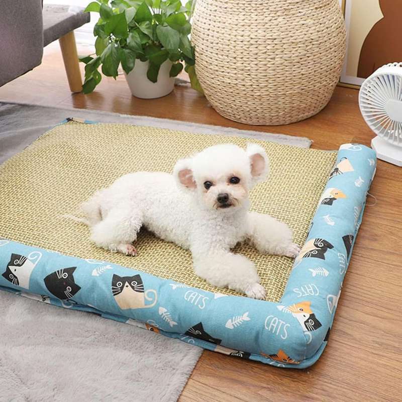 夏用 ペットベッド ペットマット ひんやり 冷感 接触冷感 猫用ベッド 犬用ベッド クールマット 凉感 犬..