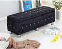 収納 ベンチソファー スツール ベンチ ボックス 40*40*40cm 2人掛け 収納スツール チェア オットマン 椅子 ローソファー ブラック ローソファ ソ...