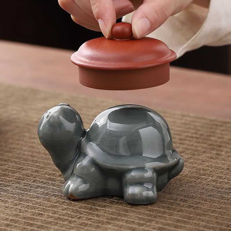 ふくろう 置物 セラミック 庭 陶器 ガーデンオーナメント 梟 置物 F ミニ やきもの 陶器ふくろう 風水 インテリア ガーデニング タイプ1 玄関 開運 動物置物可愛い ガーデンオブジェ 亀のオブ