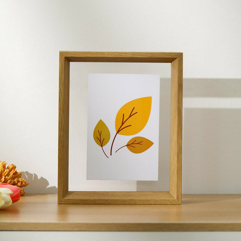 フレーム A4サイズ フォトフレーム 写真立て おしゃれ 壁掛け スタンド 天然木 シンプル ギフト プレゼ..