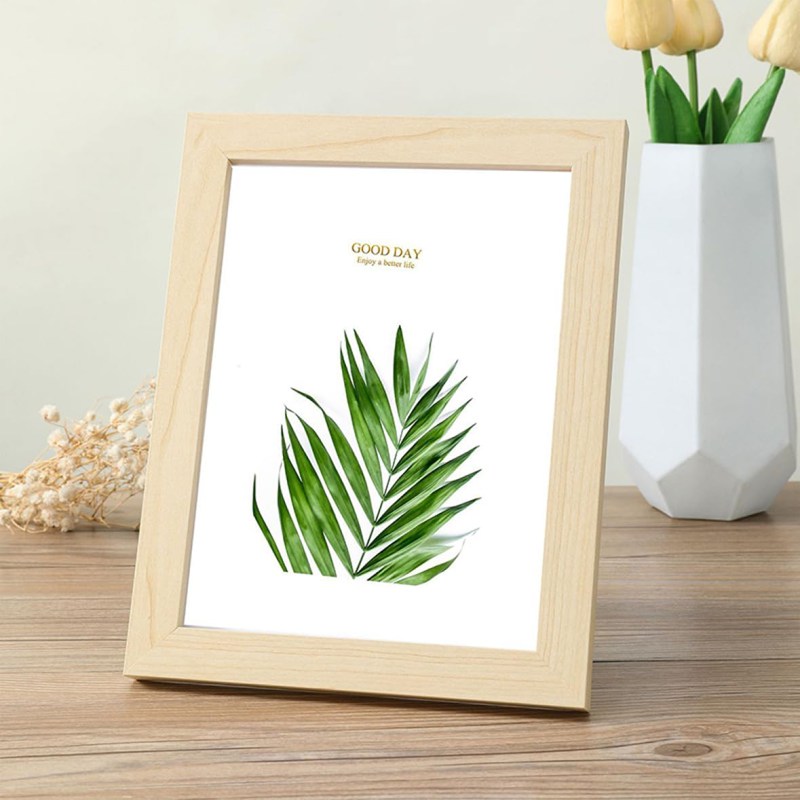 木製 A4 フォトフレーム ポスターフレーム 額縁 アート 写真立て ナチュラル ポプラウッド 西海岸風 イ..