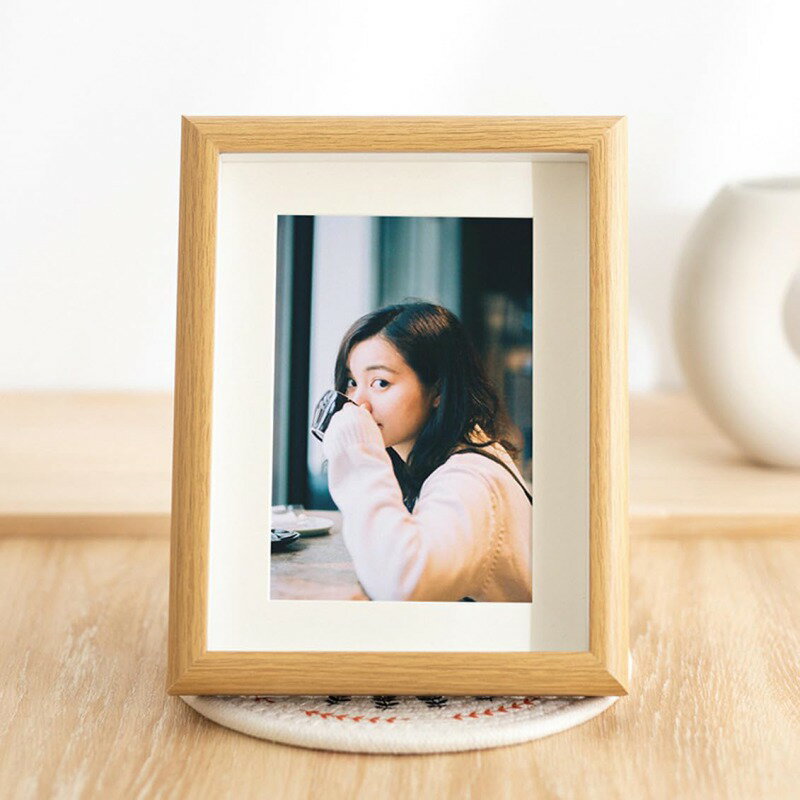 フォトフレーム ナチュラル フォトフレーム A4サイズ A4 おしゃれ 木製 アンティーク 壁掛け 直置き 写..