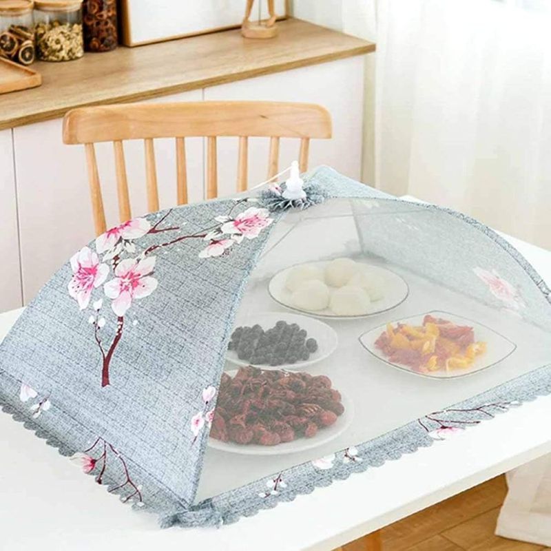 フードカバー 食卓カバー 長方形 食卓傘 折り畳み 洗える ランチパラソル テーブルカバー 北欧 傘形 円..