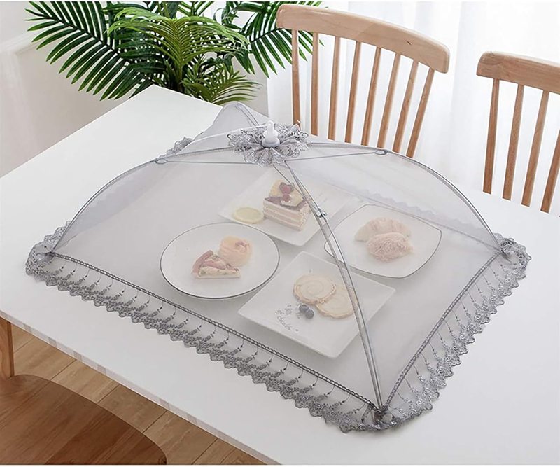 フードカバー 食卓カバー 50x70cm 食品サー ビング テント大ポップアップ 暗号化メッシュフード 室内 ..